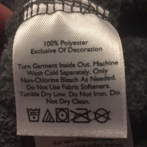 Eddie Bauer grey fleece XL - Picture 8 of 8
